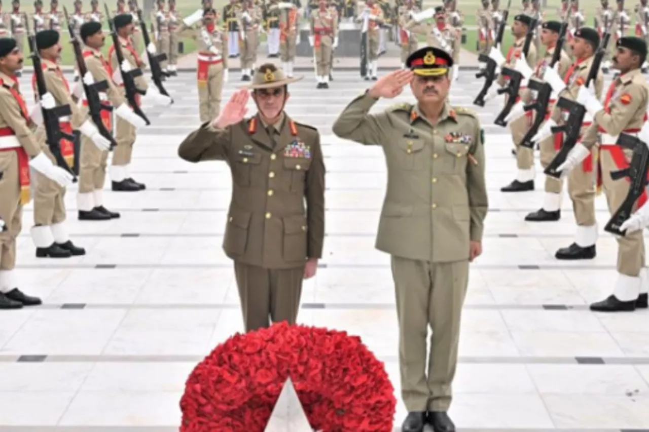 Army chiefs of Pakistan discusses defence ties with Australian army chief