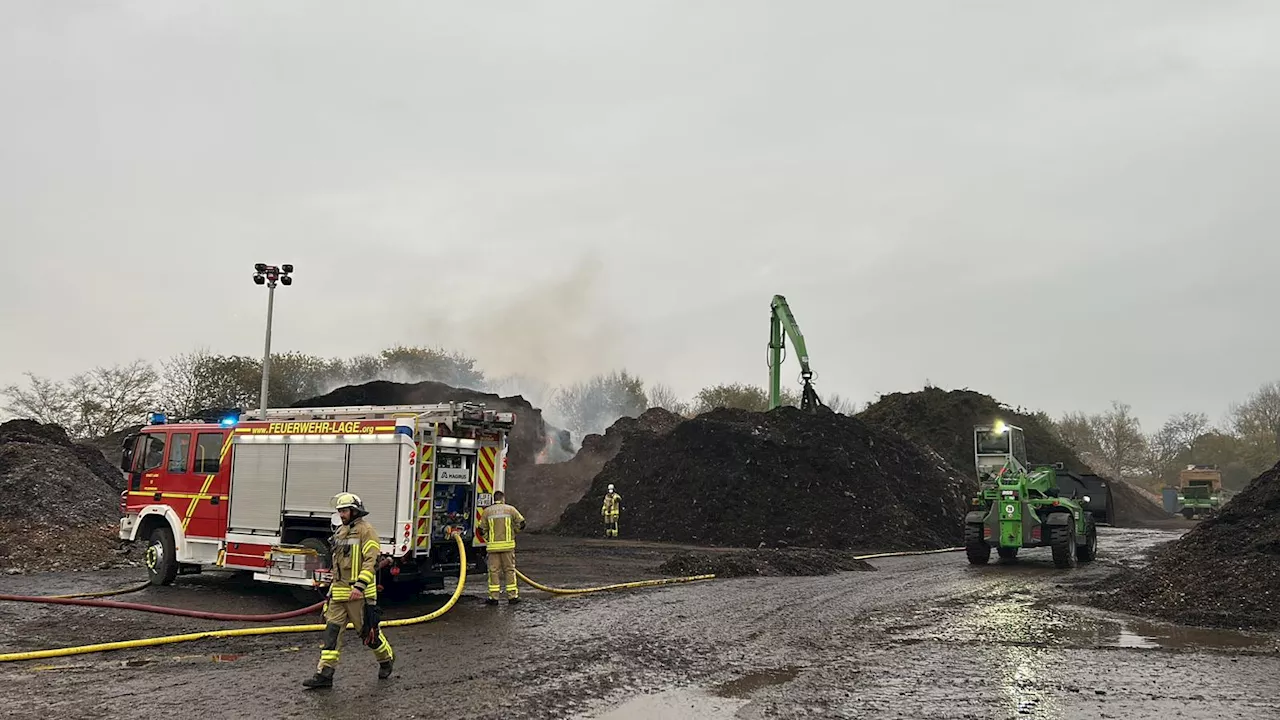 Erneuter Brand in einem Betrieb in Lage-Kachtenhausen