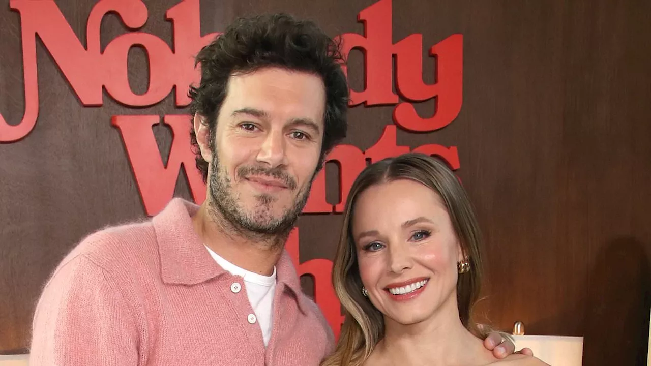 Adam Brody and Kristen Bell show off undeniable chemistry as they support Netflix's Nobody Wants...