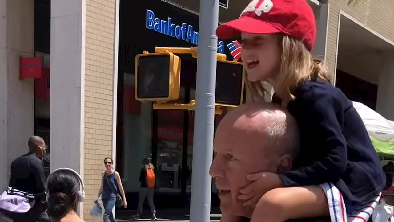 Bruce Willis plays with daughter Evelyn in sweet throwback video