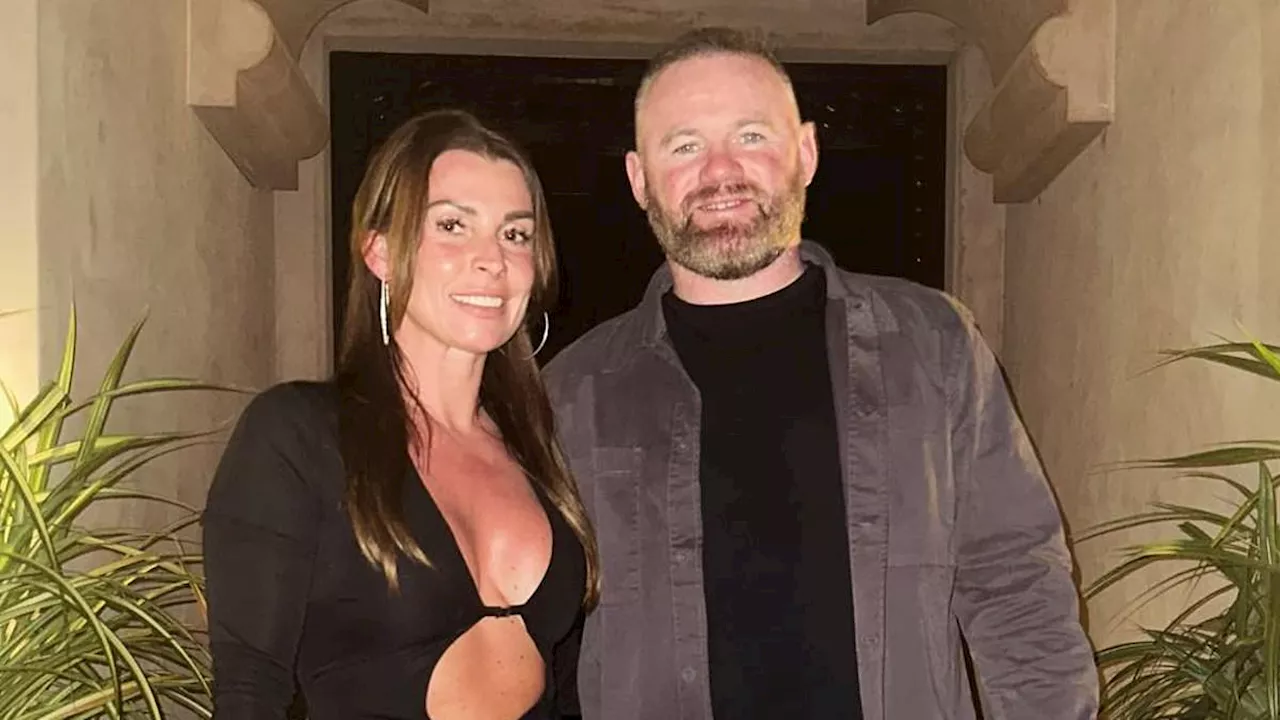 Coleen's one last night with Wayne! Rooney insisted on taking the last possible flight to Australia...