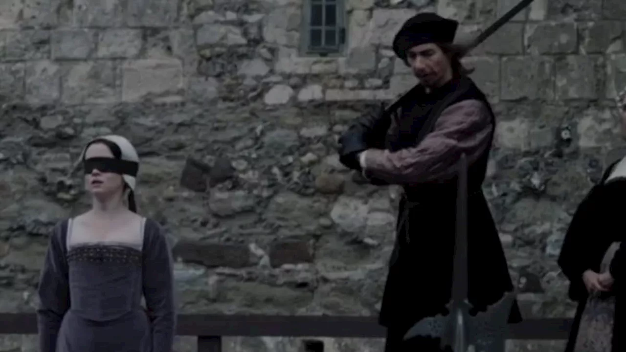 The truth about how accurate that shocking Wolf Hall scene showing Anne Boleyn's execution really...