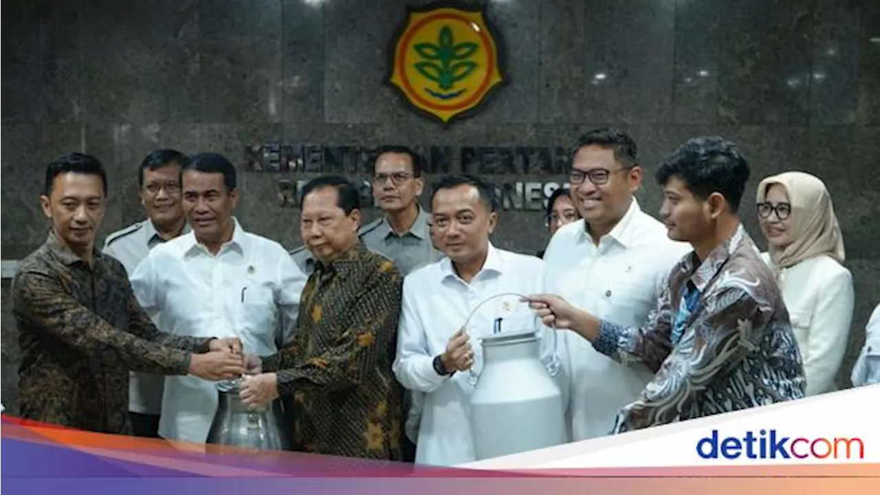 Mentan Amran Sukses Mediasi Peternak Sapi Perah & Industri Pengolahan Susu