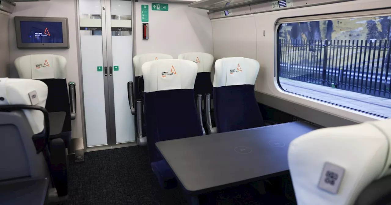 Inside new Avanti trains now running from Liverpool Lime Street