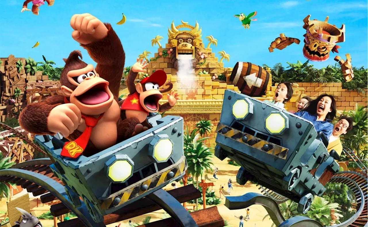 Nintendo presenta Donkey Kong Country, su nuevo parque temático