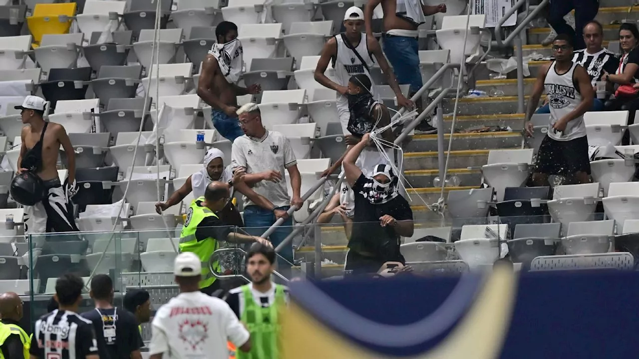 Atlético-MG pode perder até 10 mandos de campo por confusão contra o Flamengo