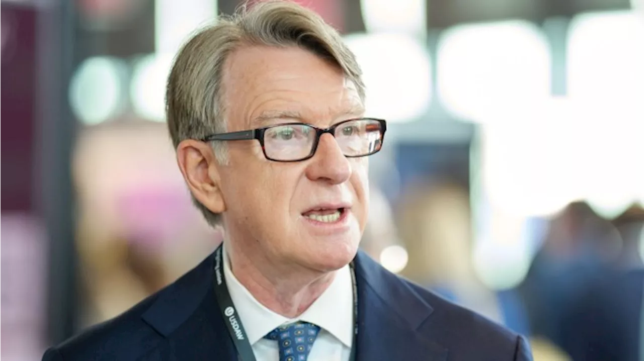 Foreign secretary backs Mandelson to be UK ambassador to US