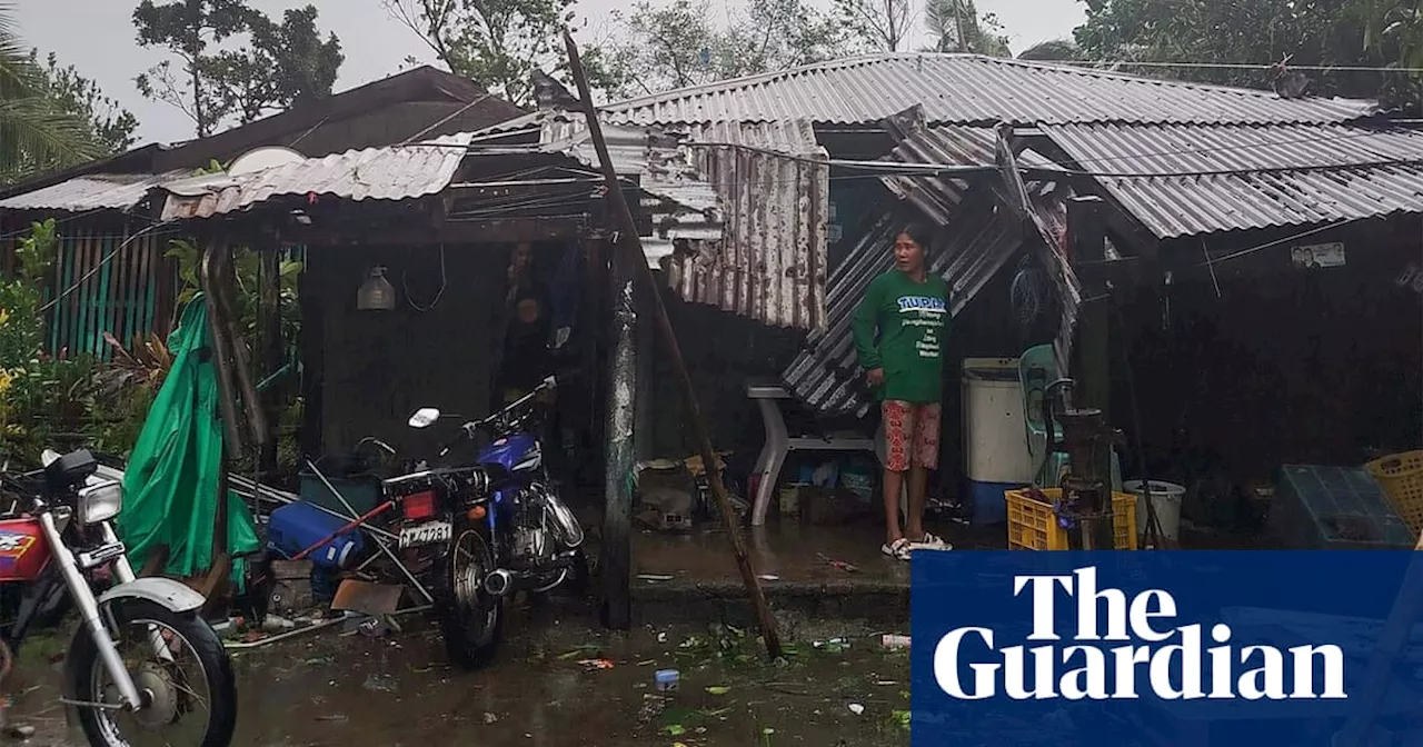 Weather tracker: Philippines braced for landslides as fourth cyclone in three weeks hits