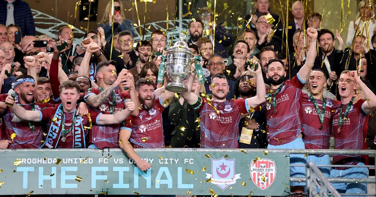 Best pictures from Drogheda United's FAI Cup win and celebrations