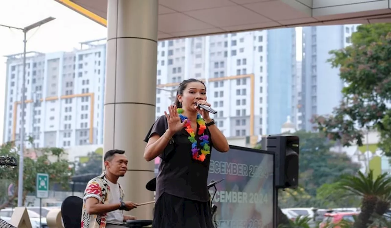 Dita Meichan Meriahkan Malam Tahun Baru Bertema Pantai di Atria Hotel Residences Gading Serpong