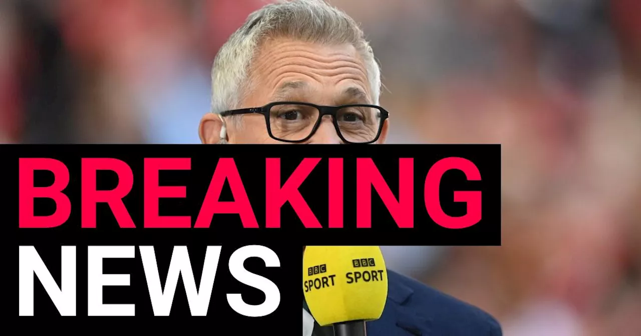 Gary Lineker to leave Match Of The Day at the end of the Premier League season