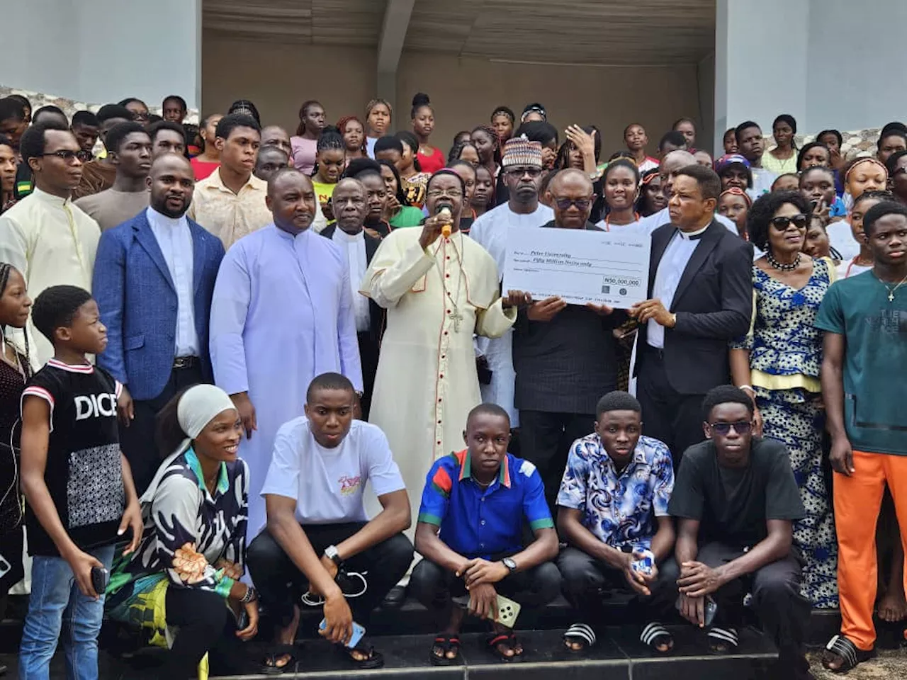 Peter Obi donates N60 million to university, nursing school in Anambra state