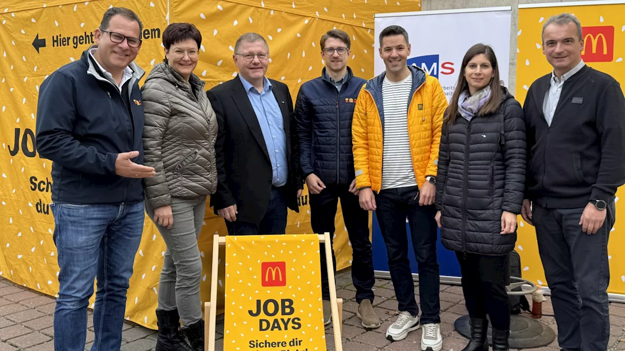 AMS Scheibbs unterstützte McDonald’s Job Days