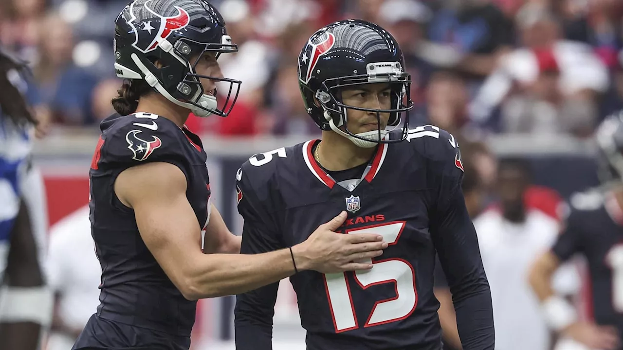 Texans Kicker Ties NFL Record During Texans-Lions Game