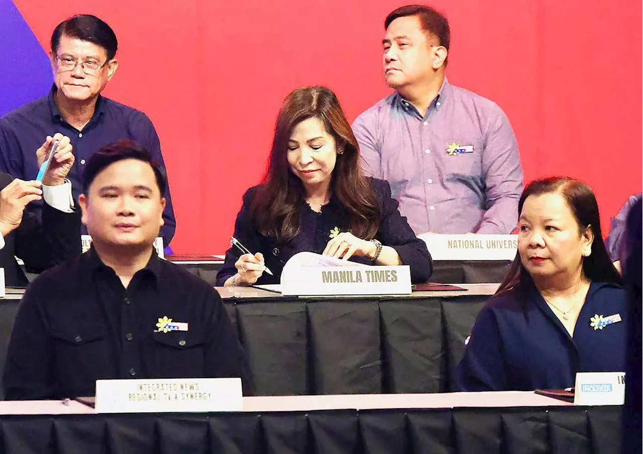 The Manila Times, media groups sign poll accord