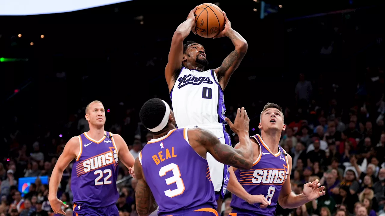 DeRozan leads Kings in OT victory, ending Suns' win streak at seven