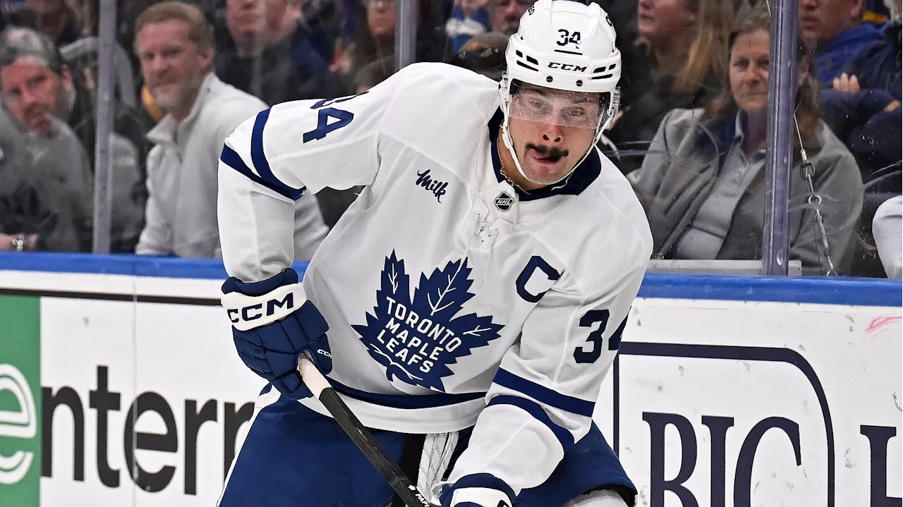 Leafs hope Matthews, who is expected to miss Tuesday's game, can put injury behind him