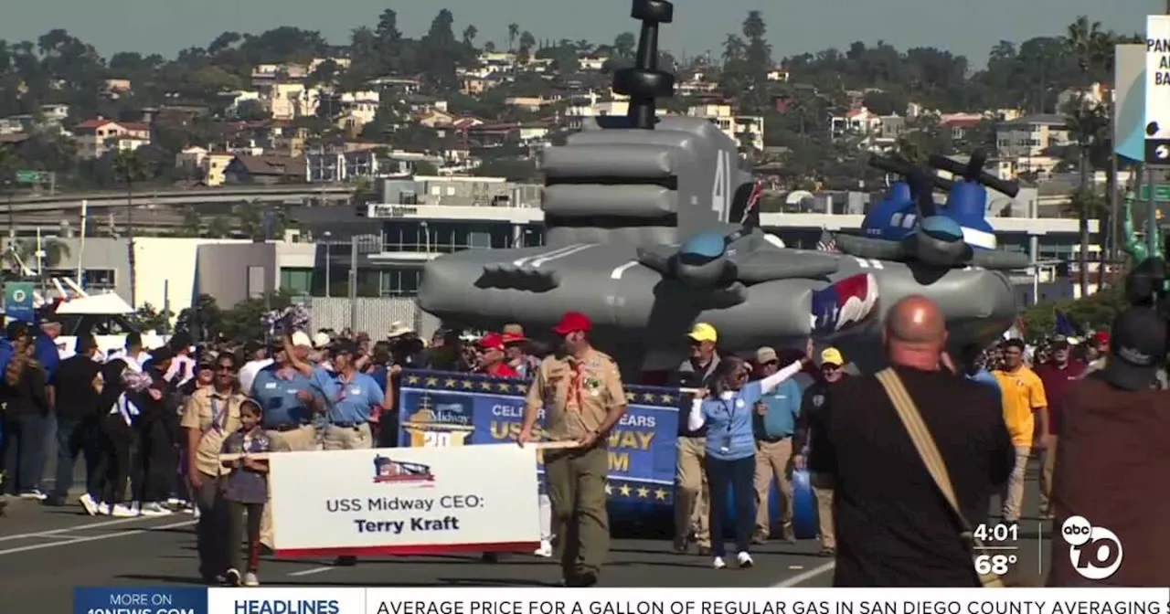 San Diego Veterans Parade honors veterans