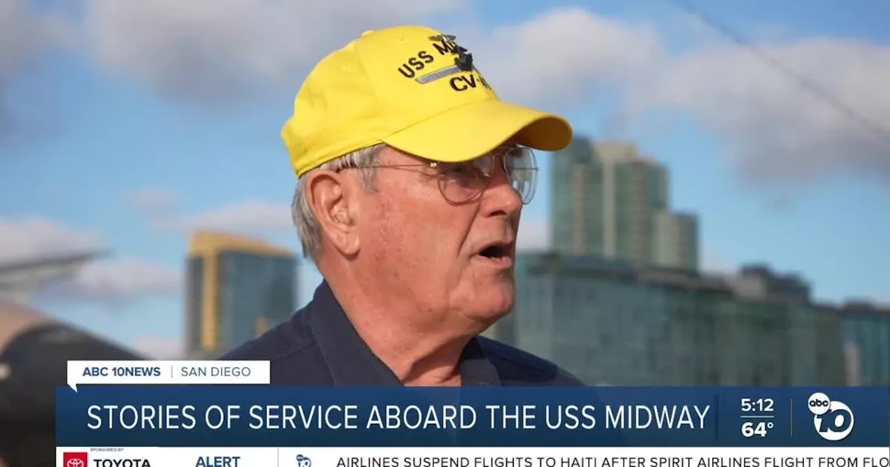 STORIES OF SERVICE: Two veterans open up on the flight deck of the USS Midway