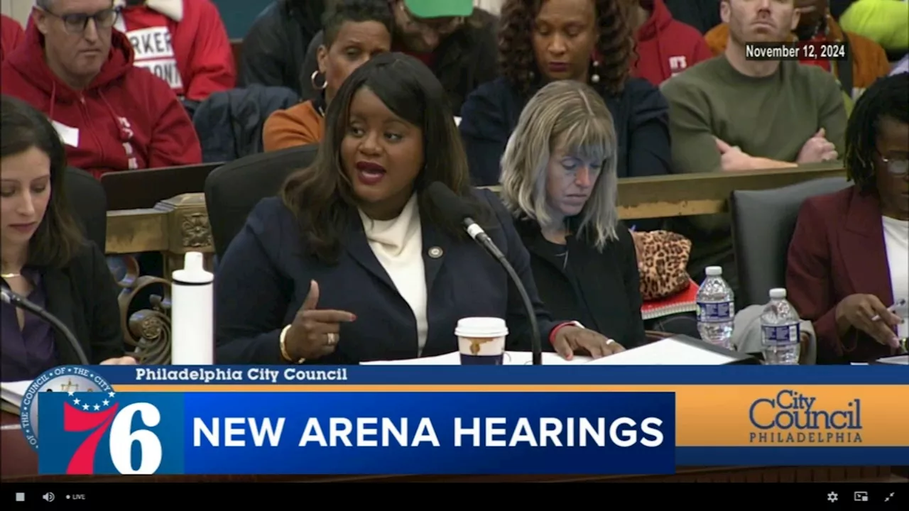 Philadelphia City Council hearings begin on proposed 76ers arena in Center City