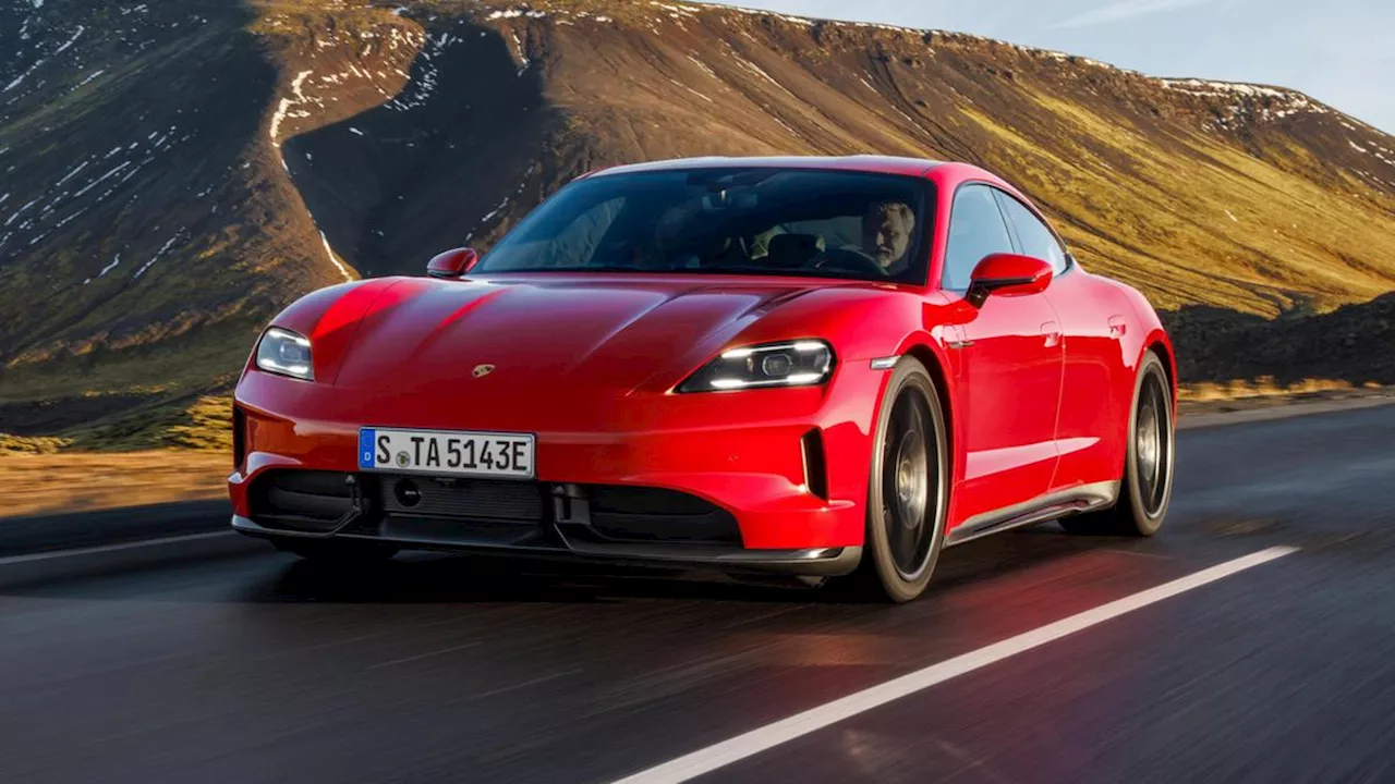 2025 Porsche Taycan lineup expands with new-look 4, GTS EVs