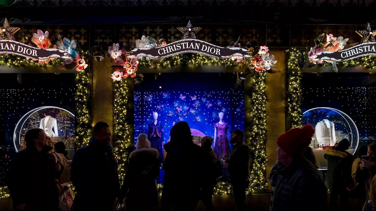 Saks Fifth Avenue's holiday light display in Manhattan changing up this season