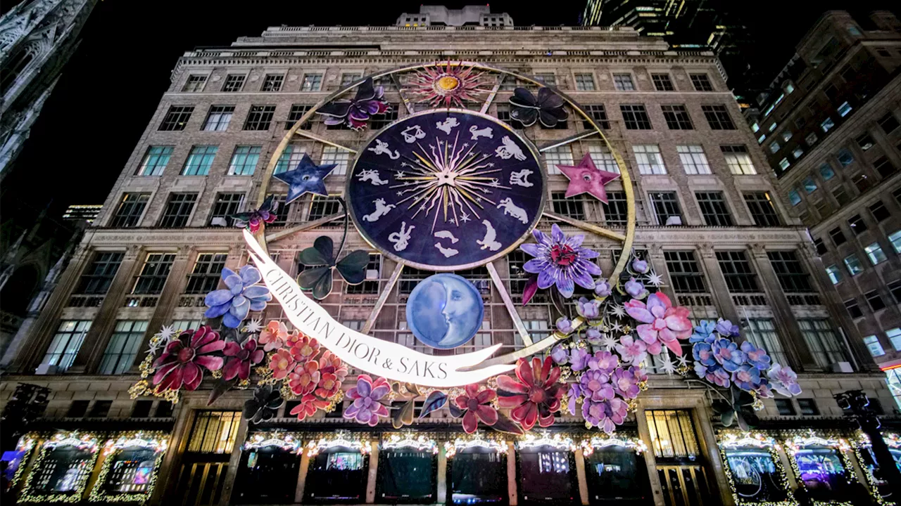 Saks Fifth Avenue flagship store in New York City will not host annual holiday light show this year