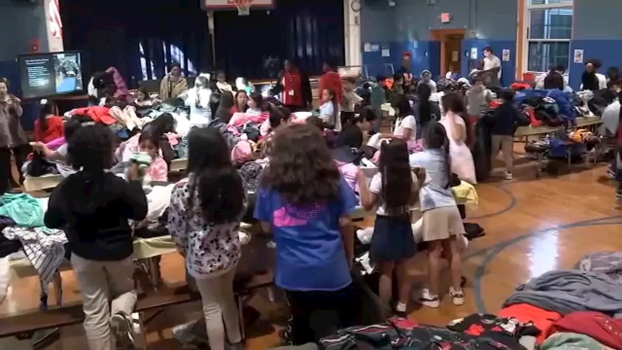 Elementary school in Hempstead hosts annual winter coat drive to give back to families in need