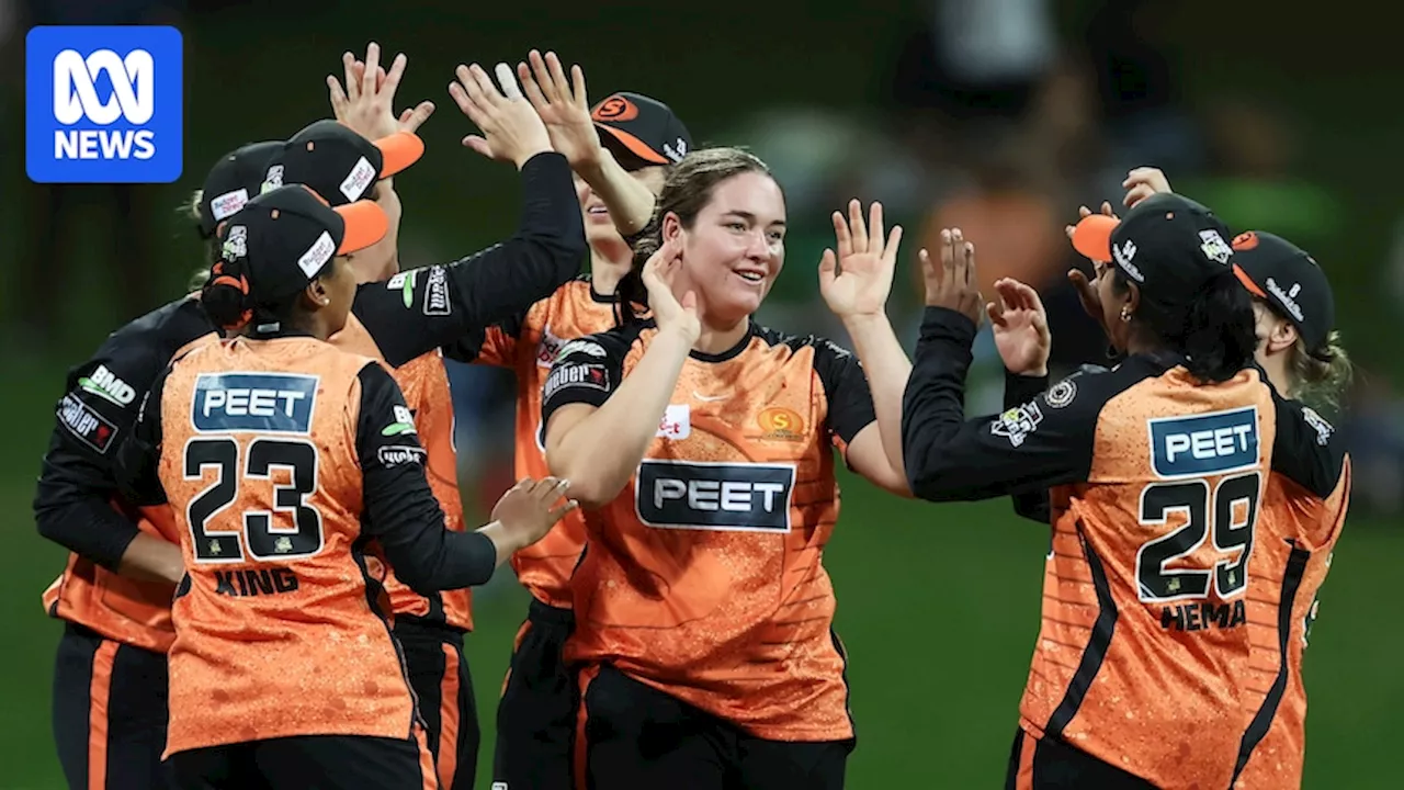 Teenage bowler Chloe Ainsworth stars as Scorchers beat Thunder in WBBL amidst lighting issue