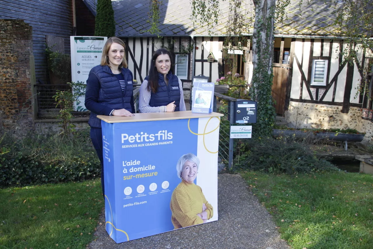 Bernay : 'Petits-fils', une nouvelle entreprise d'aides à domicile ouvre une agence