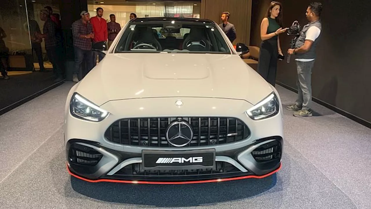 Mercedes AMG C 63 SE: मर्सिडीज की नई परफॉर्मेंस सेडान लॉन्च, मिला दुनिया का सबसे पावरफुल चार-सिलेंडर इंजन