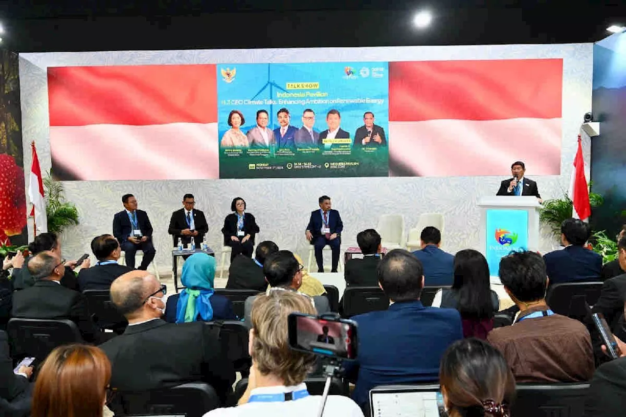 Indonesia ungkap keseriusan menekan emisi karbon di ajang COP29 Baku