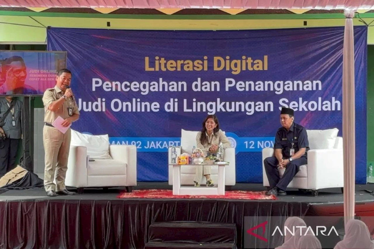 Pemprov DKI dukung program literasi digital untuk mencegah judi online