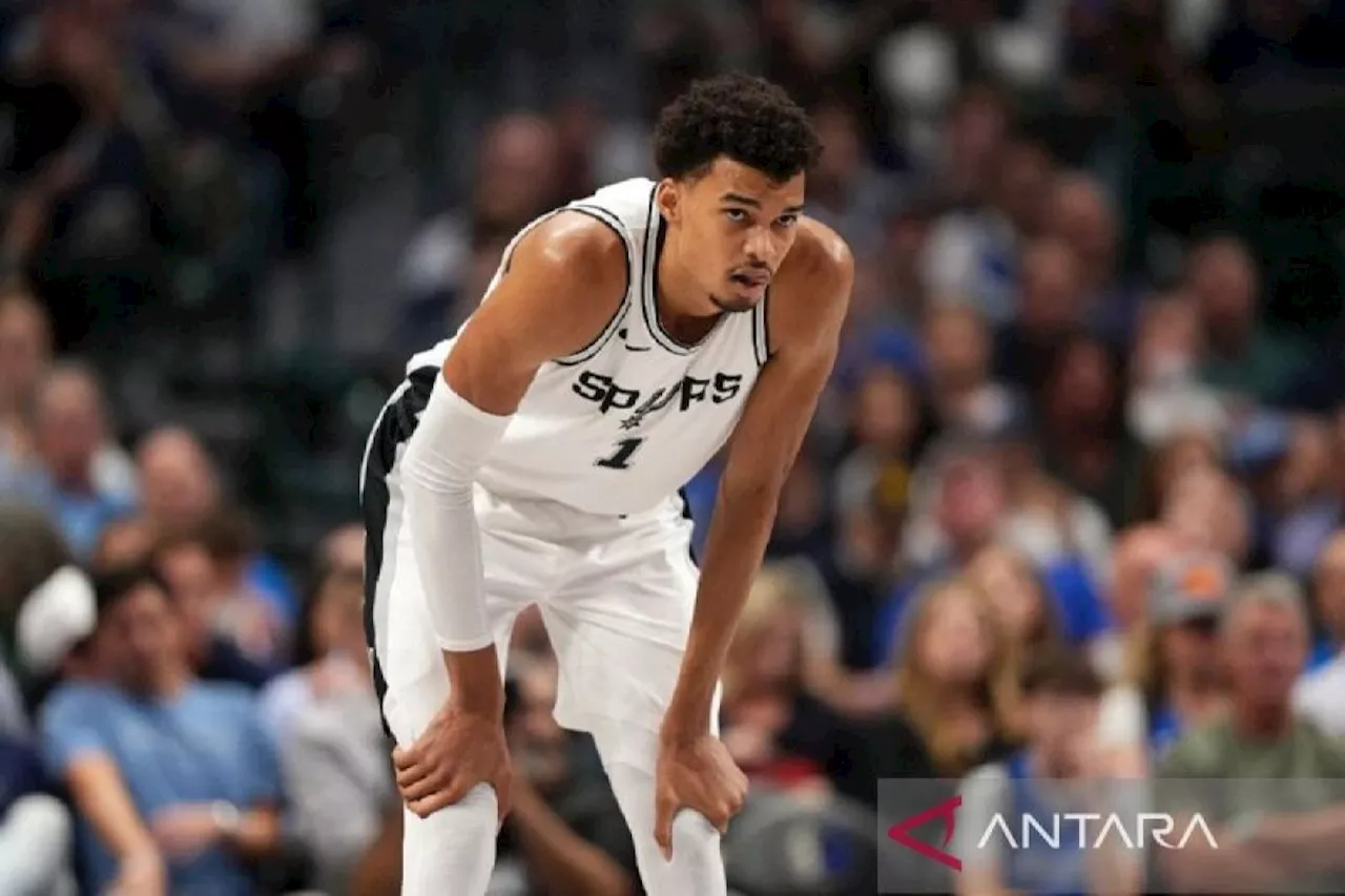 Wembanyama bersinar, Spurs kalahkan Kings 116-96