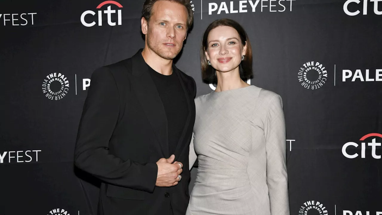 Caitríona Balfe and Sam Heughan wrap production on 'Outlander'