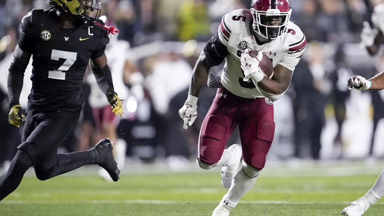 No. 23 South Carolina's charge powered by Raheim 'Rocket' Sanders