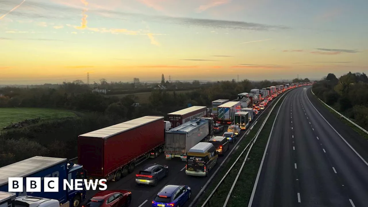 M5 closed in Somerset as pedestrian, 17, dies in collision