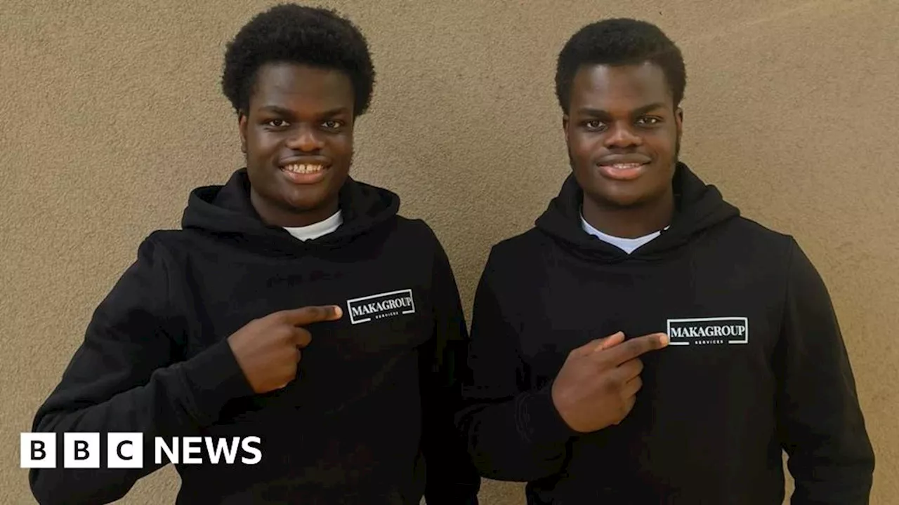 The twins brothers cleaning spaces no-one asked them to clean