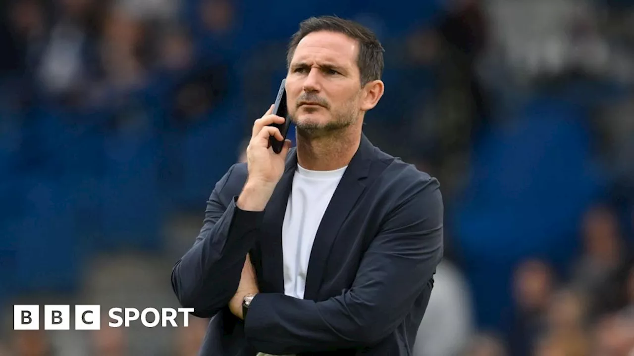 Coventry City: Frank Lampard confirmed as contender for manager's job