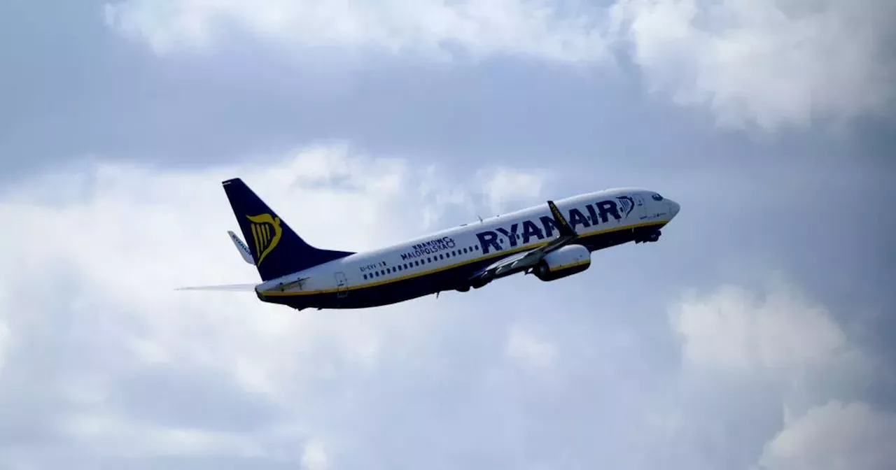 Belfast woman sentenced for trying to open Ryanair plane door mid-flight