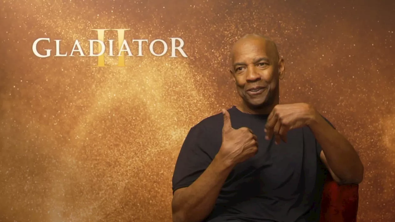 'J'ai un train de vie très sain': Denzel Washington en forme olympique à 69 ans pour 'Gladiator 2'