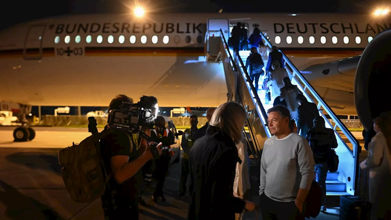 Flieger-Panne! Habeck muss in Lissabon bleiben