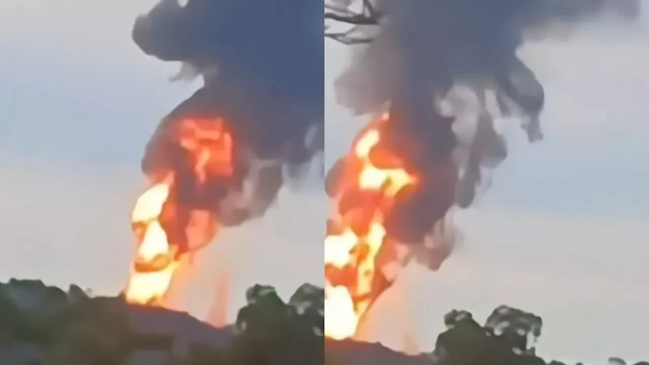 Reportan erupción del volcán de San José de Mulatos en Turbo, Antioquia