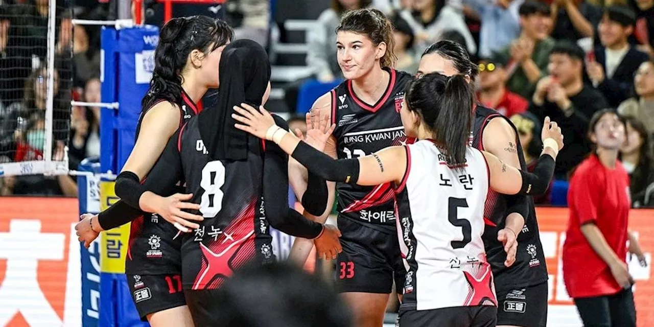 Hasil Korean V League 2024/25: Megawati Top Skor, Tapi Red Sparks Keok dari Pink Spiders