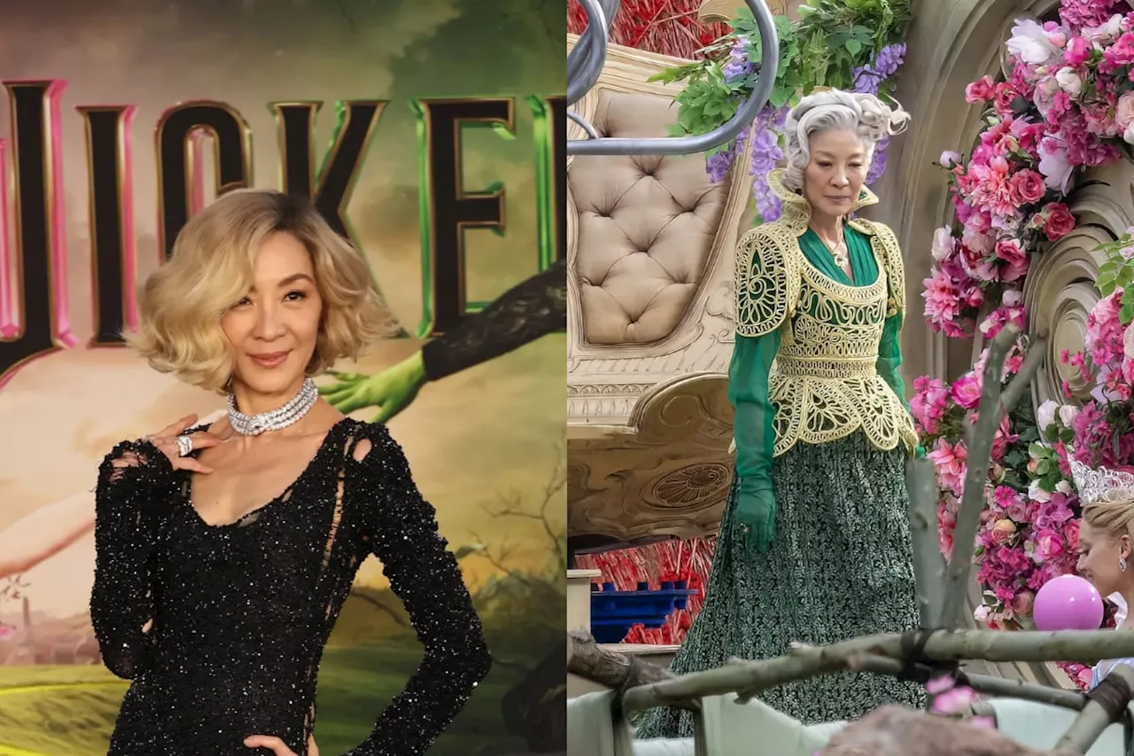 Michelle Yeoh talks about her Villainous role as Madame Morrible in “Wicked”