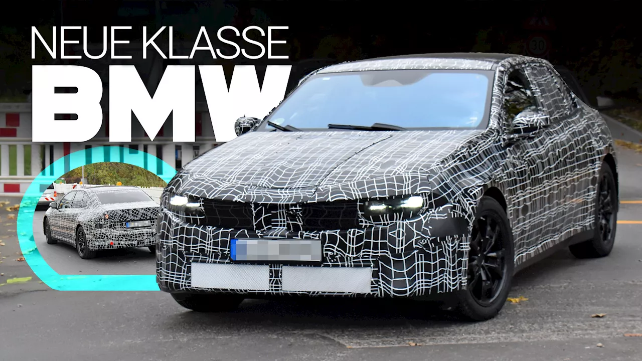 BMW i3 Neue Klasse Sedan Spied For The First Time