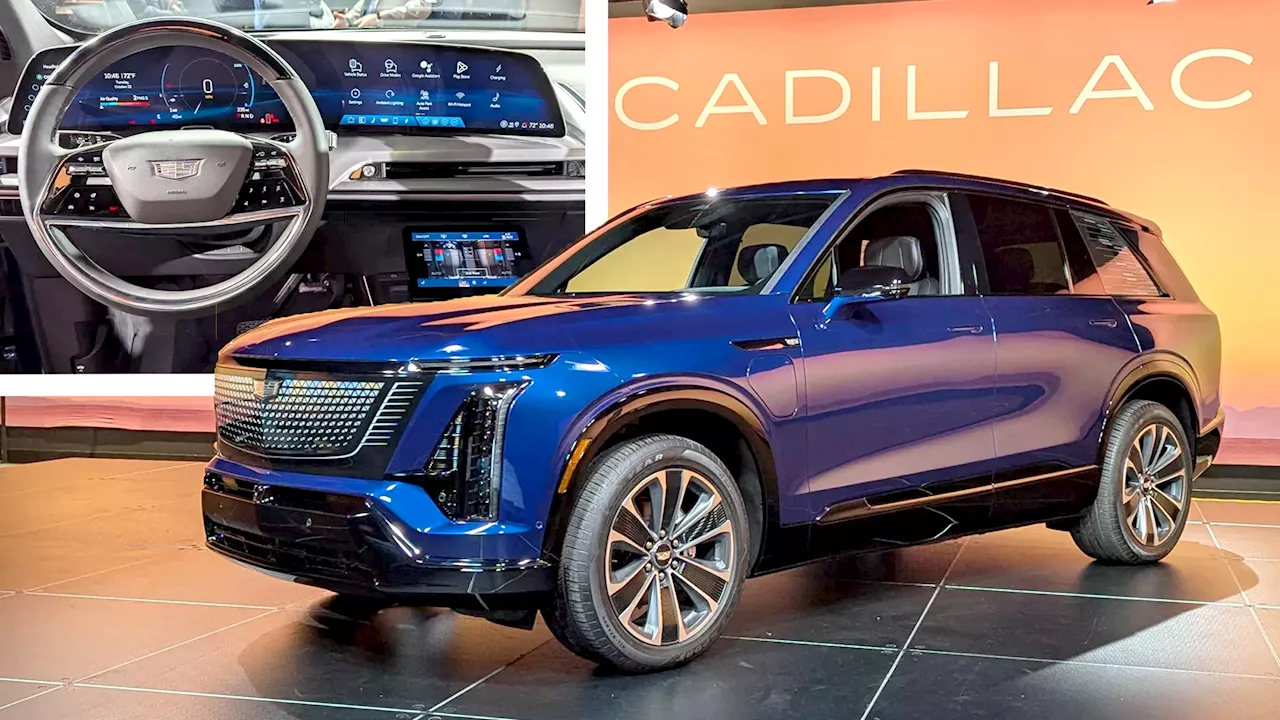 Our First Impressions Of Cadillac’s 2026 Vistiq With 3 Rows Of Luxury And Blackwing Levels Of Electric Power