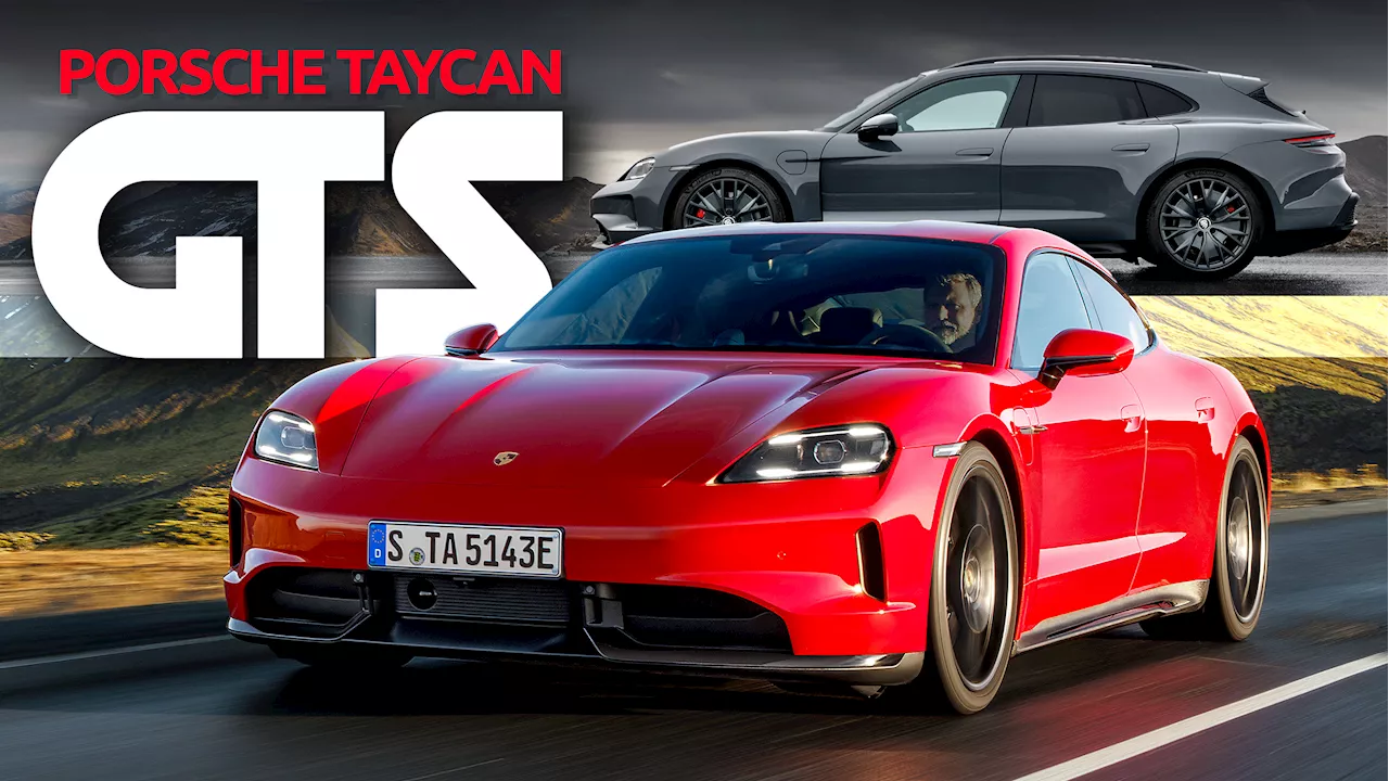 Porsche Launches 690 HP 2025 Taycan GTS Alongside More Affordable Taycan 4