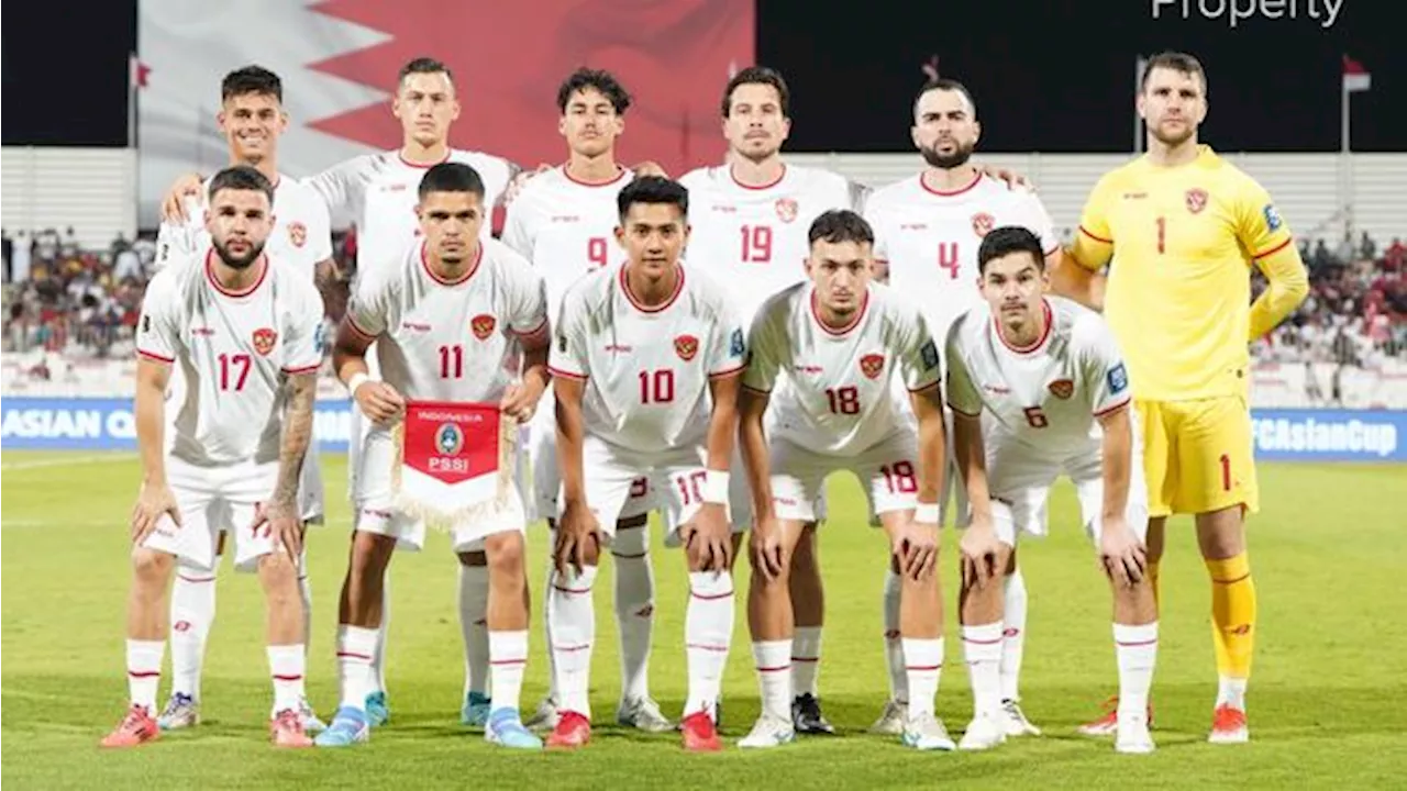 Arab-Bahrain Minggir! Timnas Indonesia Paling Bernilai Nomor 7 di Asia