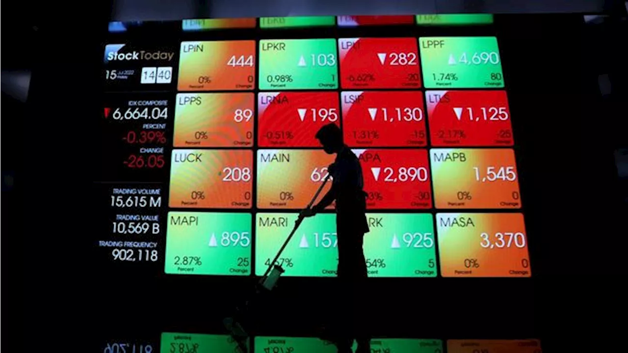 Asing Net Sell Jumbo Rp 1,55 T, Kompak Lepas 10 Saham Ini